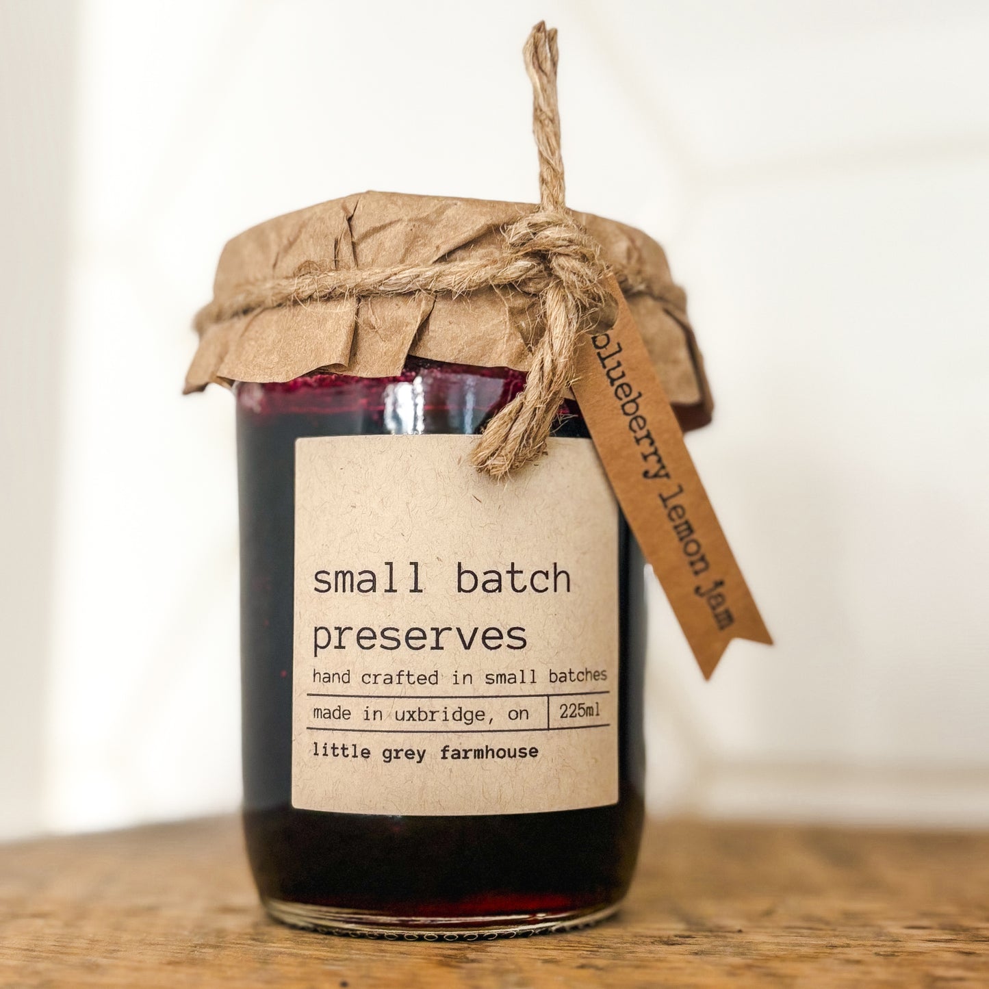 small batch jam & preserves