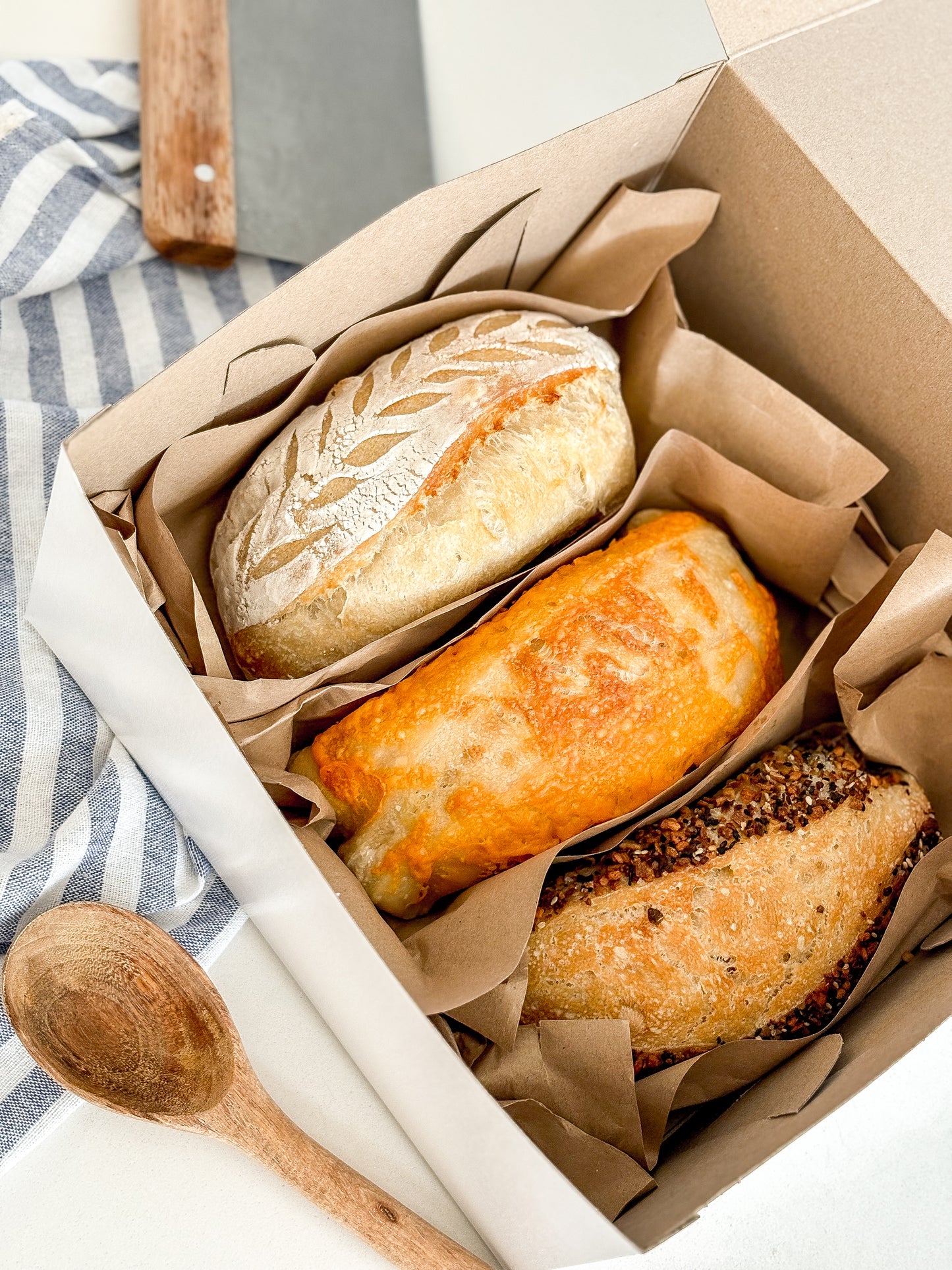 the sourdough tasting box