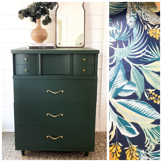 the perfect green and surprise legs: behind the scenes of my latest flip