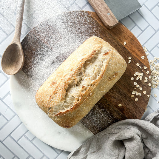 classic sourdough sandwich loaf