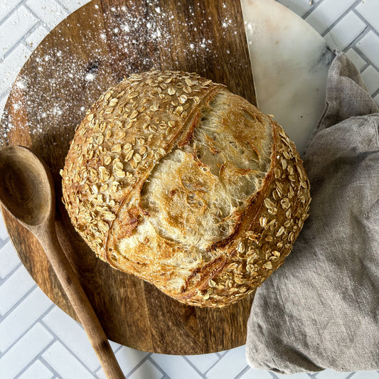 maple oat sourdough
