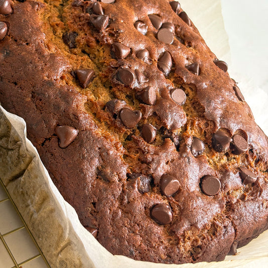 brown butter sourdough banana bread