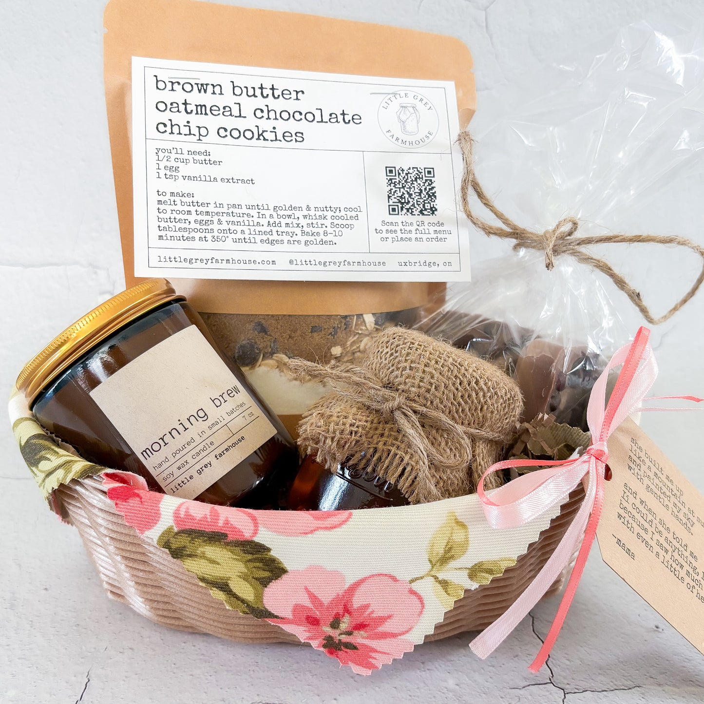 quiet morning basket
