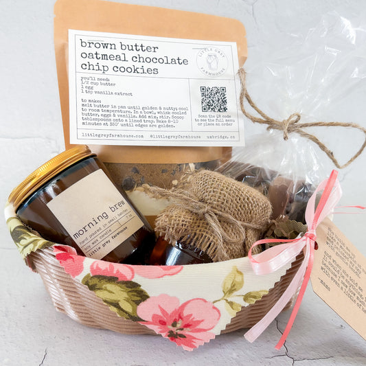 quiet morning basket