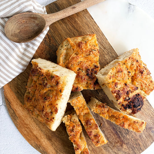 garlic bread focaccia