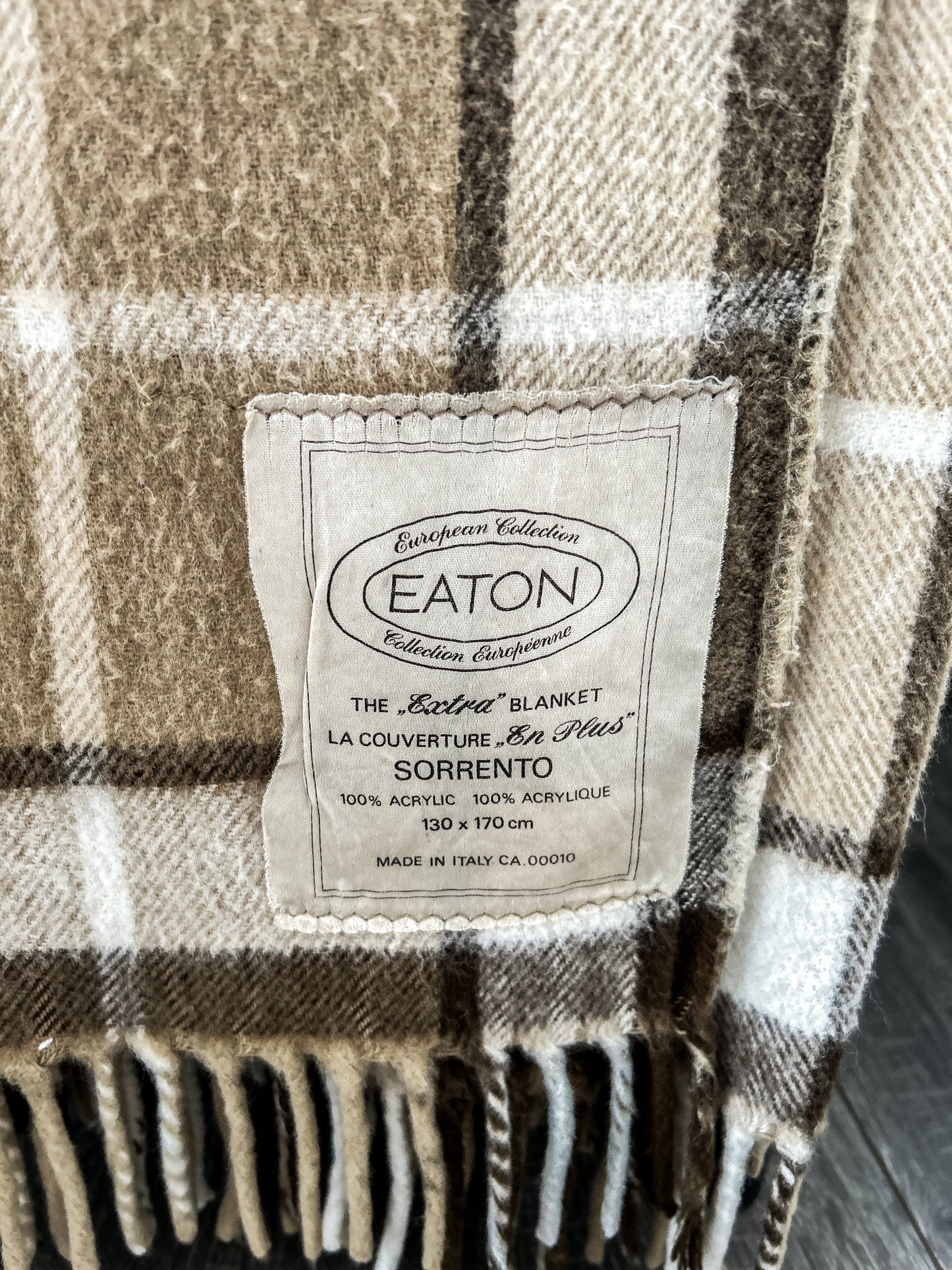 vintage eaton’s blanket
