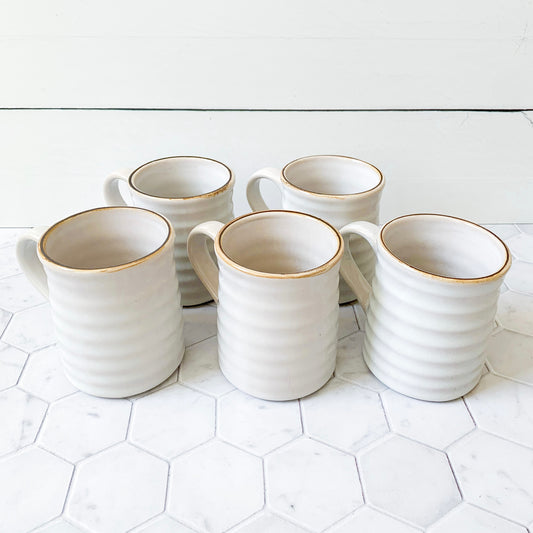 ribbed mugs