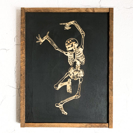 dancing skeleton